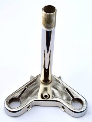 Kroonstuk verchroomd Peugeot 103