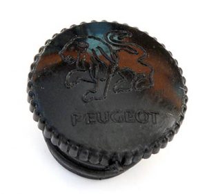 Tankdop zwart 30mm Peugeot 103