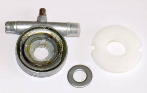 Telleraandrijving model Huret 22/1,7 as Ø12 Peugeot 103 SP, MVL