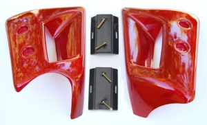 Radiator Kappen Rood Peugeot 103