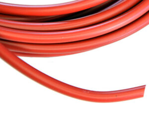 Bougiekabel 5mm rood per meter