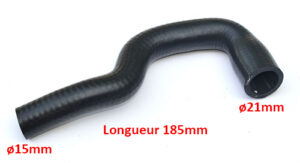 Radiatorslang naar cilinder Peugeot 103 SP, SPX, RCX LC